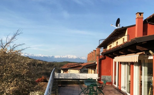 Two Restored Country Houses with a Garden and Stunning Landscape Views 